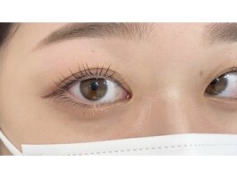 【お客様デザイン☆】パリジェンヌ&下エクステ