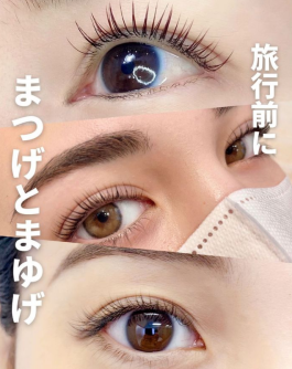 【必見!】GW前にまつ毛、眉毛メンテナンス