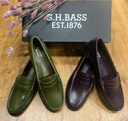 G.H.BASS lady’s 新色入荷しました