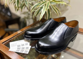 Jalan Sriwijaya新作の短靴サイドゴアシューズをご紹介。