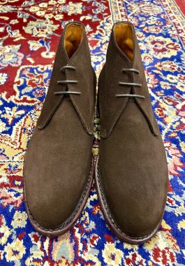 【注目】チャッカブーツもスエードで