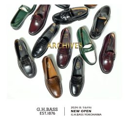 【ご案内】G.H.BASS横浜NEW OPENのお知らせ