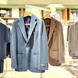 【リネン×ジャージー】爽やかな新作ジャケットが登場!