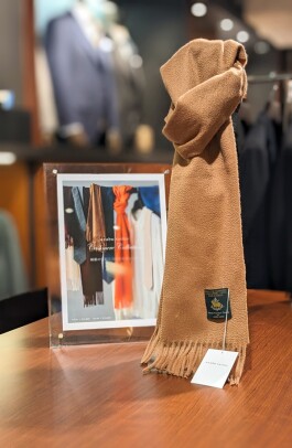 【数量限定】カシミアマフラー入荷しました!