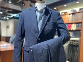 【夏の大定番】 シアサッカージャケット♪